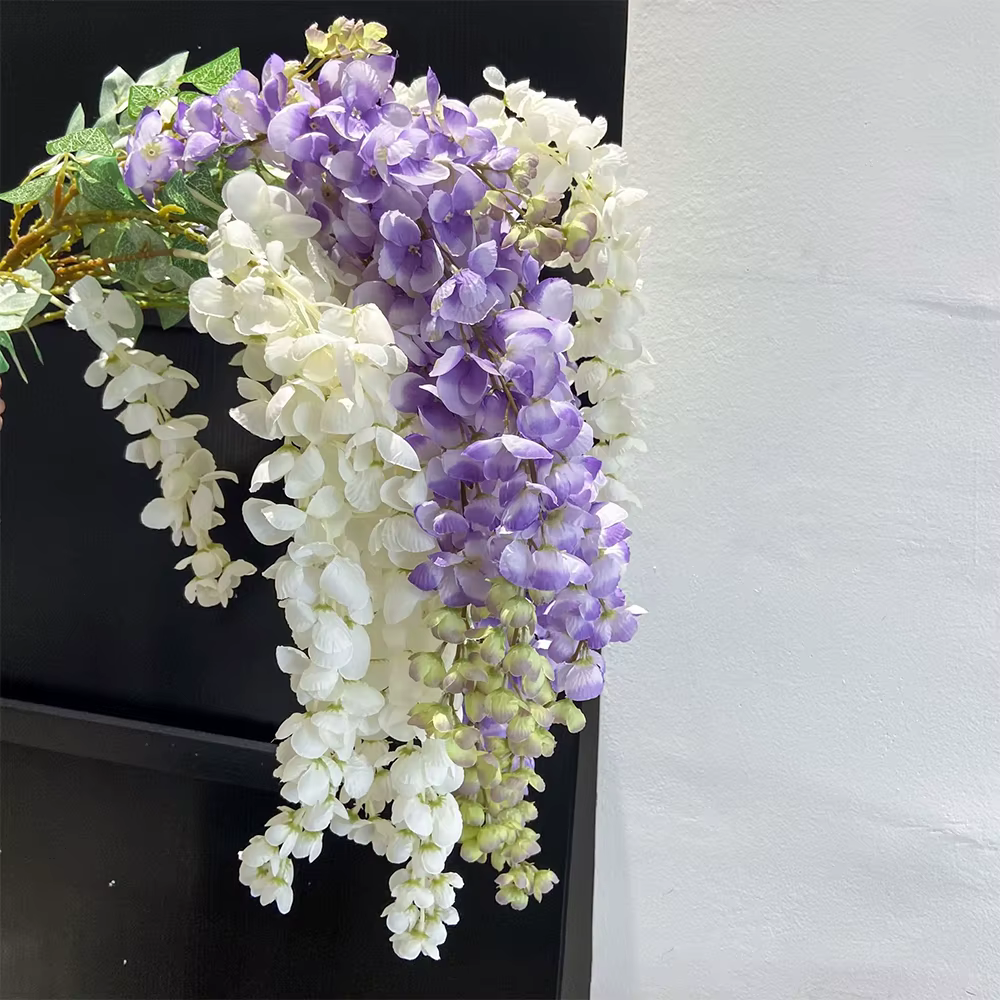 Fleur de haricot artificielle pour mariage