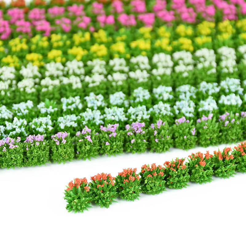 Bande d'arbustes Miniature artificielle