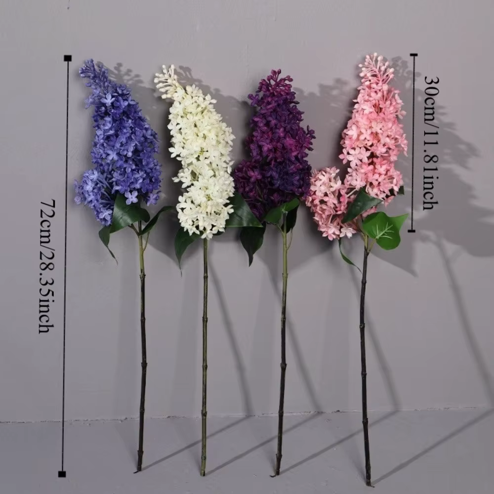 Branche de lilas artificielle réaliste