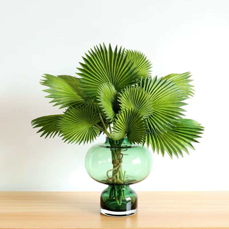 Bouquet de feuilles de palmier en PU