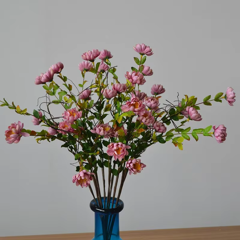 Fleur artificielle de chrysanthème sauvage 50CM