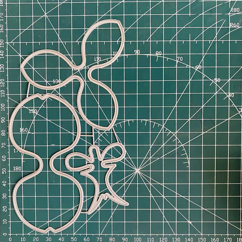 Matrices découpées en métal fleur d'orchidée