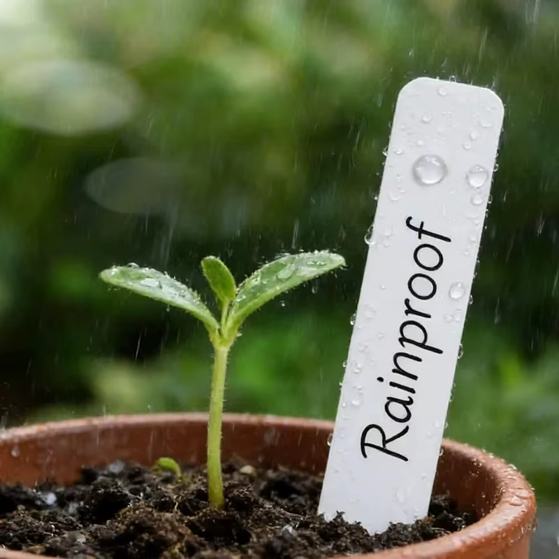 Étiquettes de plantes en plastique 100/300x