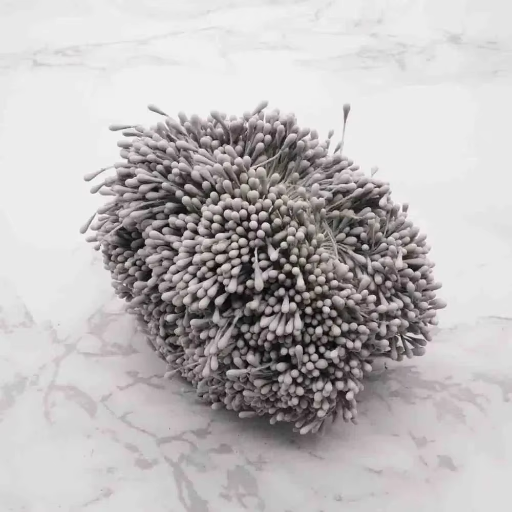 Mini étamine de fleurs artificielles faites à la main