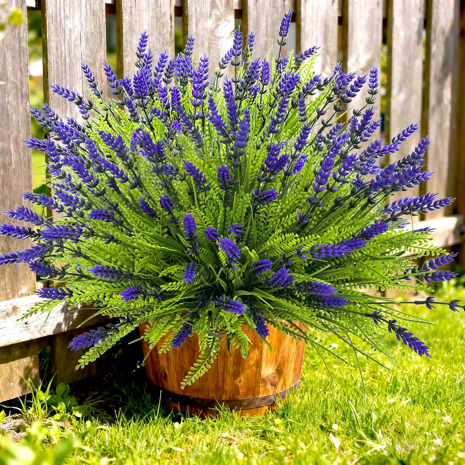 Fleur artificielle en plastique de lavande pour bouquet de mariage