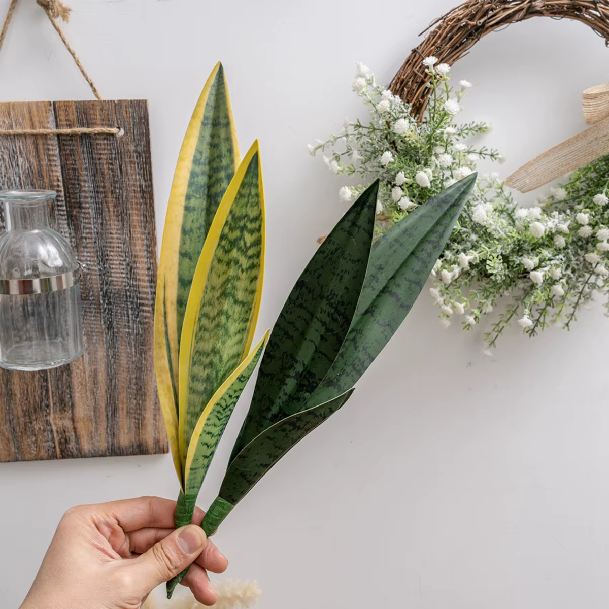Plante serpent artificielle