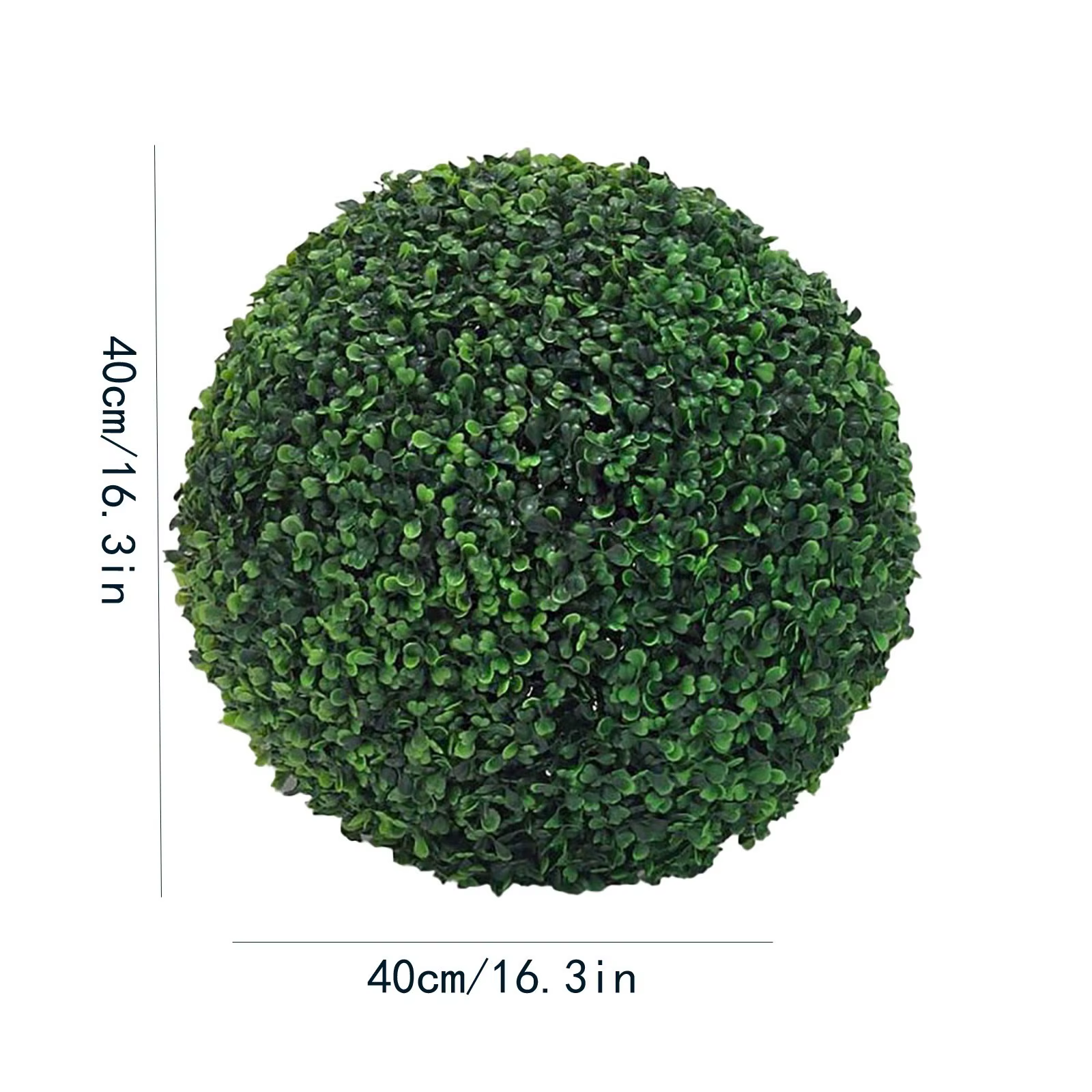 Boule topiaire de plantes artificielles pour jardin
