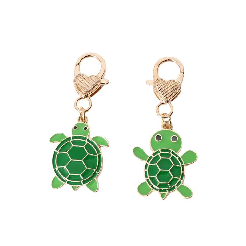 Porte-clés tortue, pendentif océan mignon pour breloques de sac, bijoux unisexe, accessoire de porte-clés de voiture, cadeau