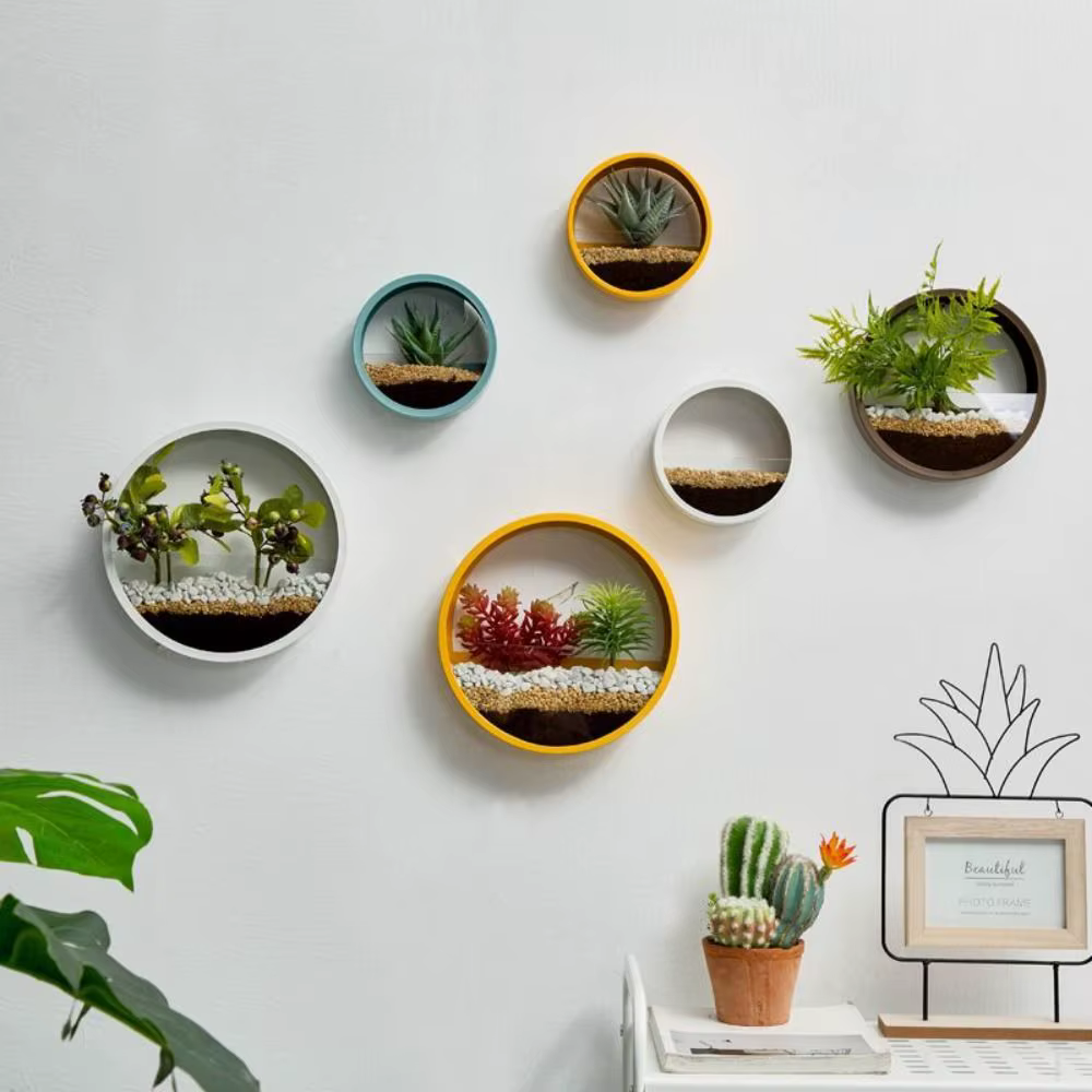 Pot de fleurs suspendu mural intérieur sans perçage pour plantes vertes