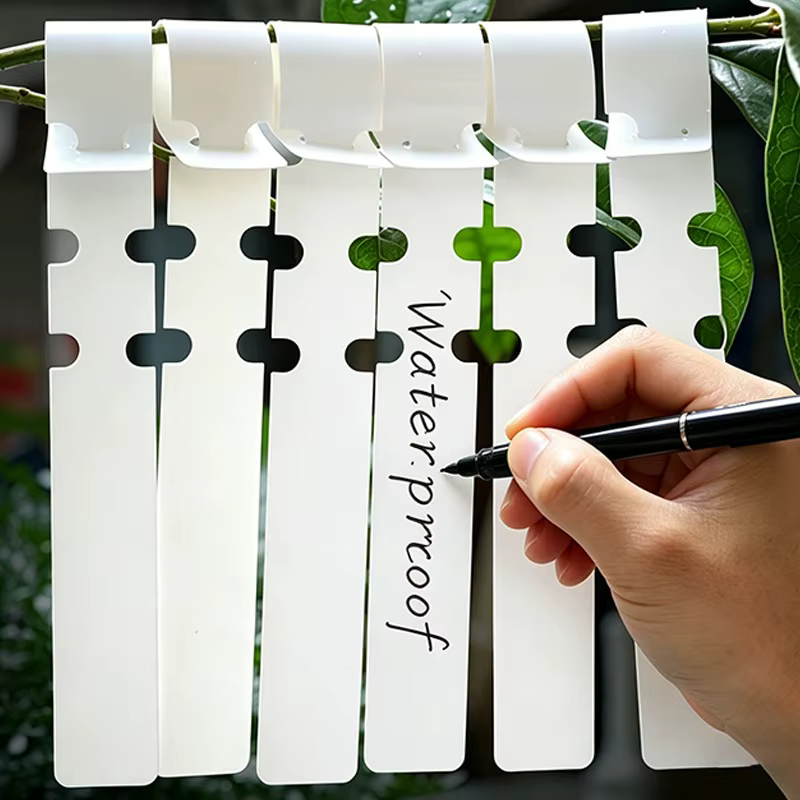 Étiquettes de plantes imperméables en PVC