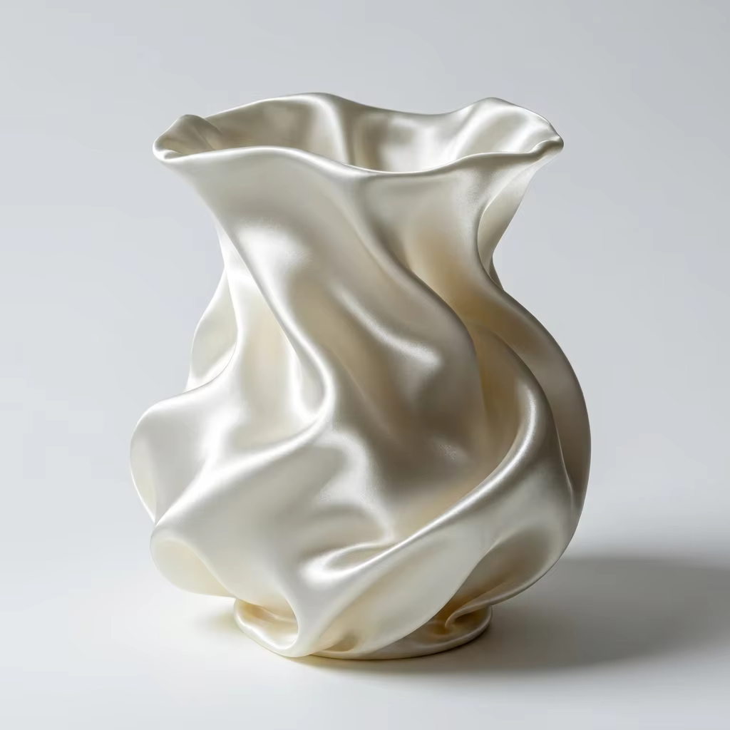 Vase à fleurs imprimé en 3D