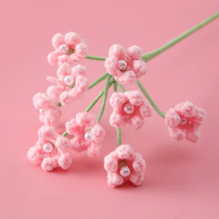 Jolies fleurs au crochet en forme d'étoiles