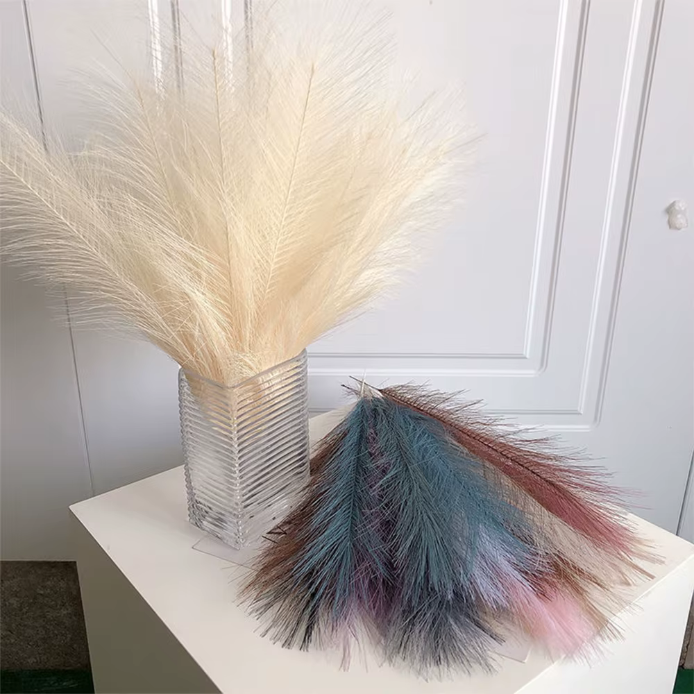 Pampa Moelleux Enge Boho Décoration Fleur Artificielle