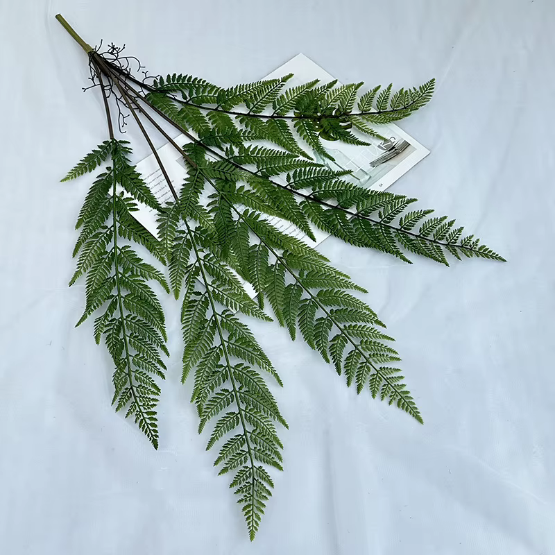Feuille de fougère artificielle de 37 pouces