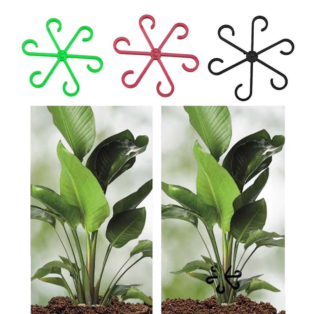 Lot de 4 supports anti-chute pour plantes