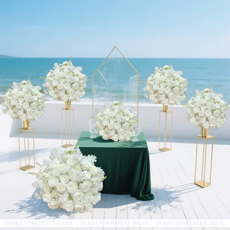 Boule de fleurs artificielles de luxe