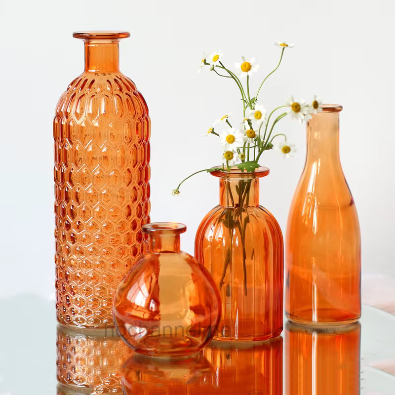 Vase en verre pour décoration de salon