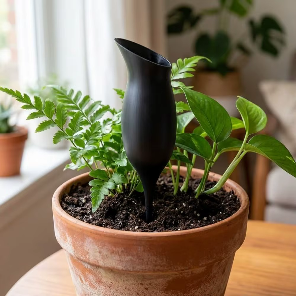 Dispositif d'arrosage automatique en plastique pour l'irrigation profonde des racines