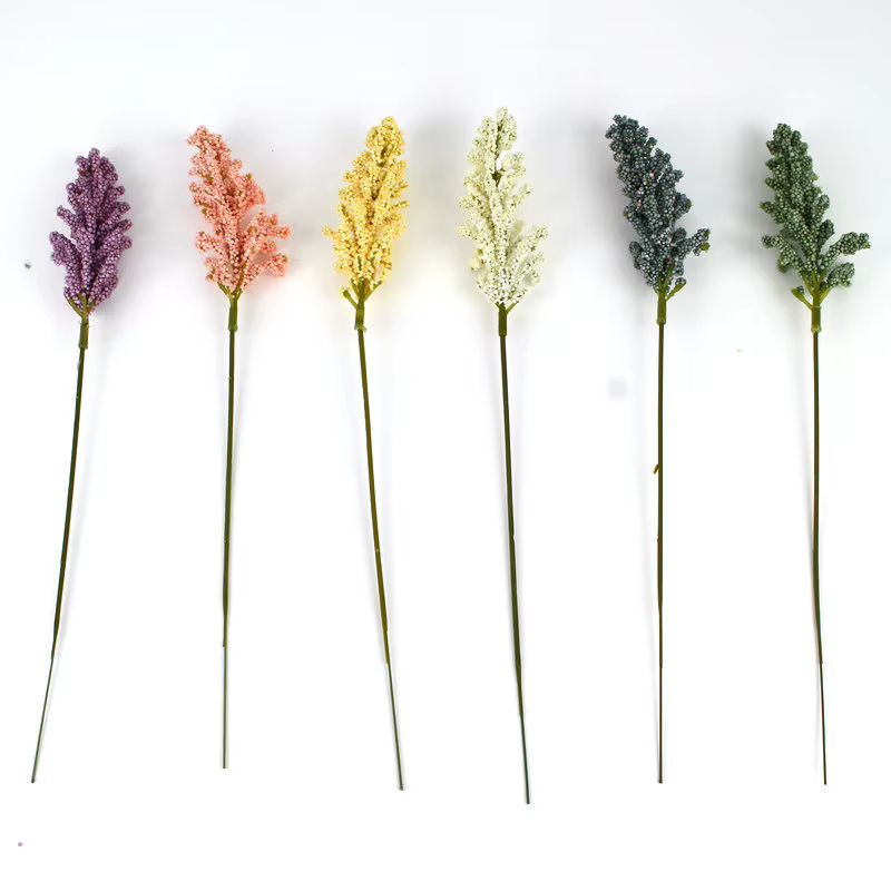 Fleurs artificielles PE lavande bon marché
