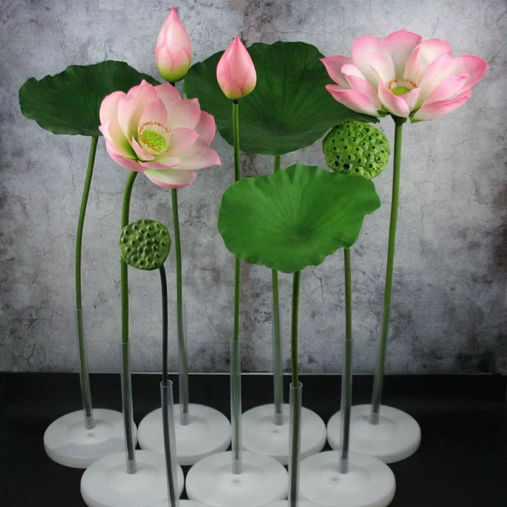 Fleur artificielle paysagère artistique