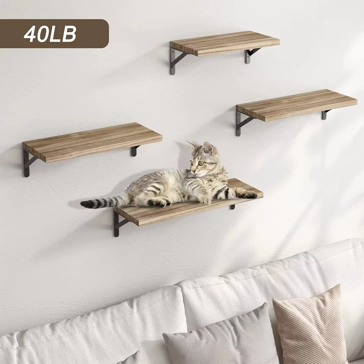 Étagères flottantes pour mur