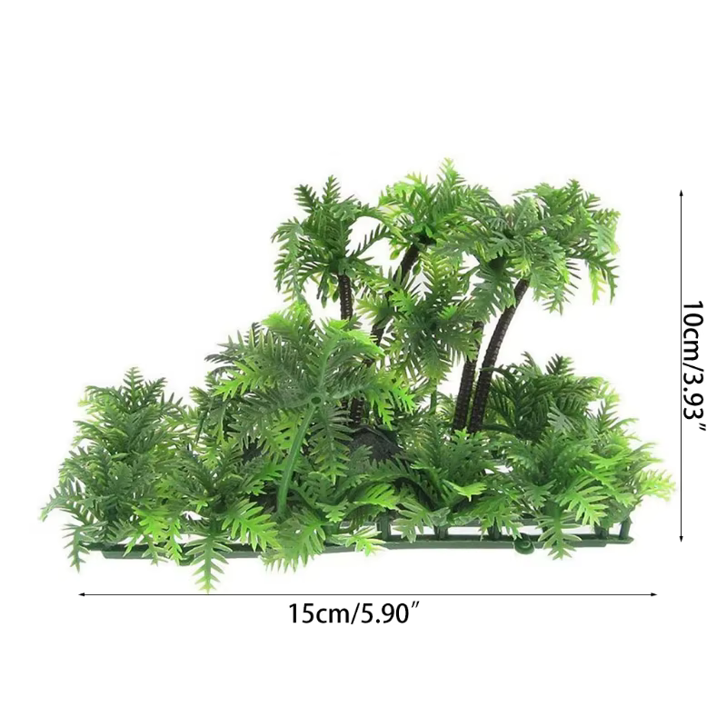 Plantes d'aquarium en plastique