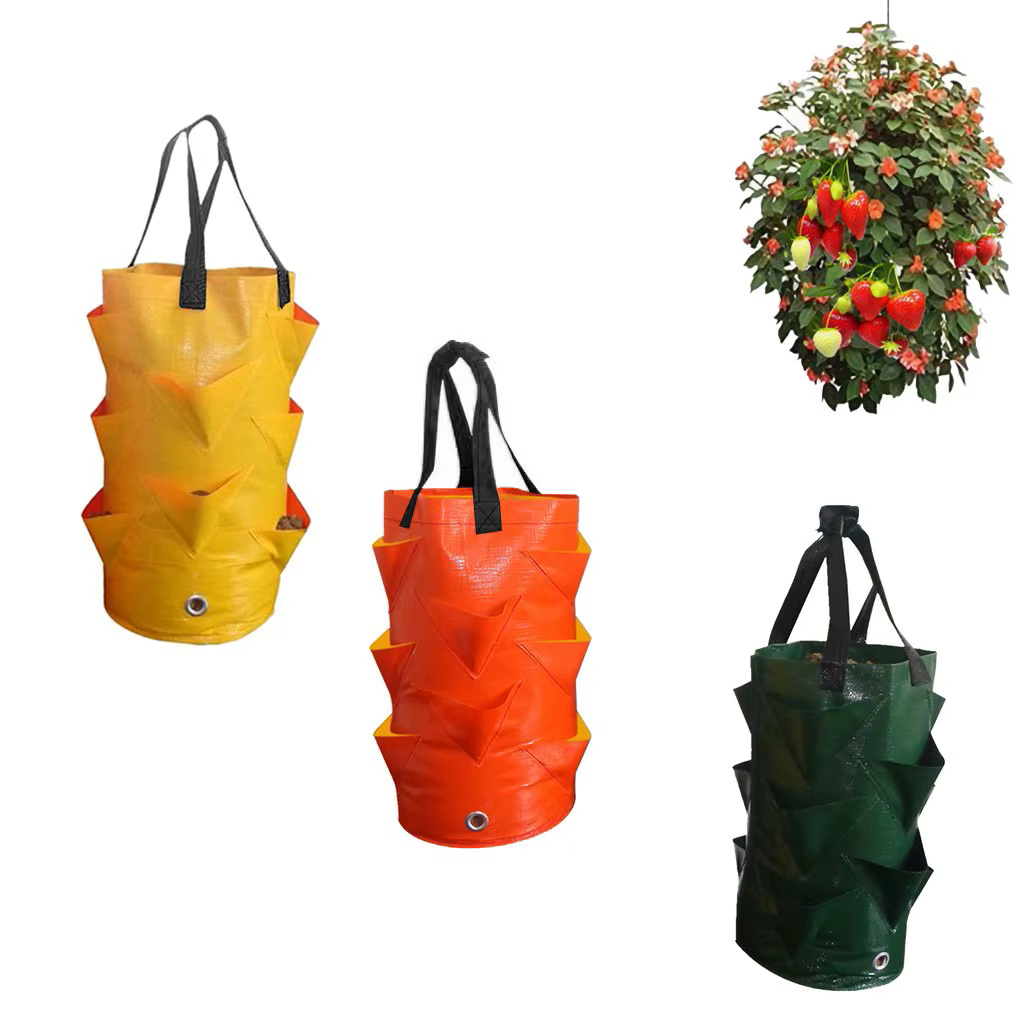 Sac de culture vertical multi-poches pour fraises, fleurs, herbes et légumes, Tendance 2026