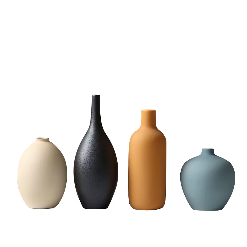 Vase en céramique couleur Morandi
