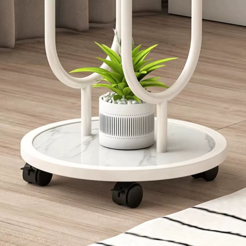 Étagère verticale pour plantes en métal en forme d'arbre