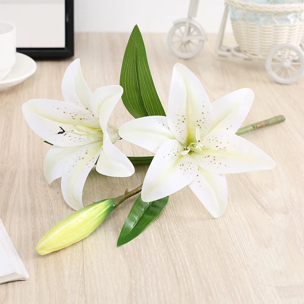 Branche de lys imprimée en 3D