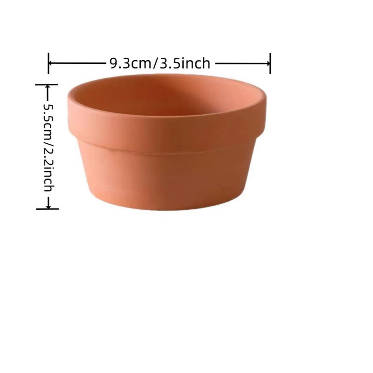 Pots de fleurs en terre cuite