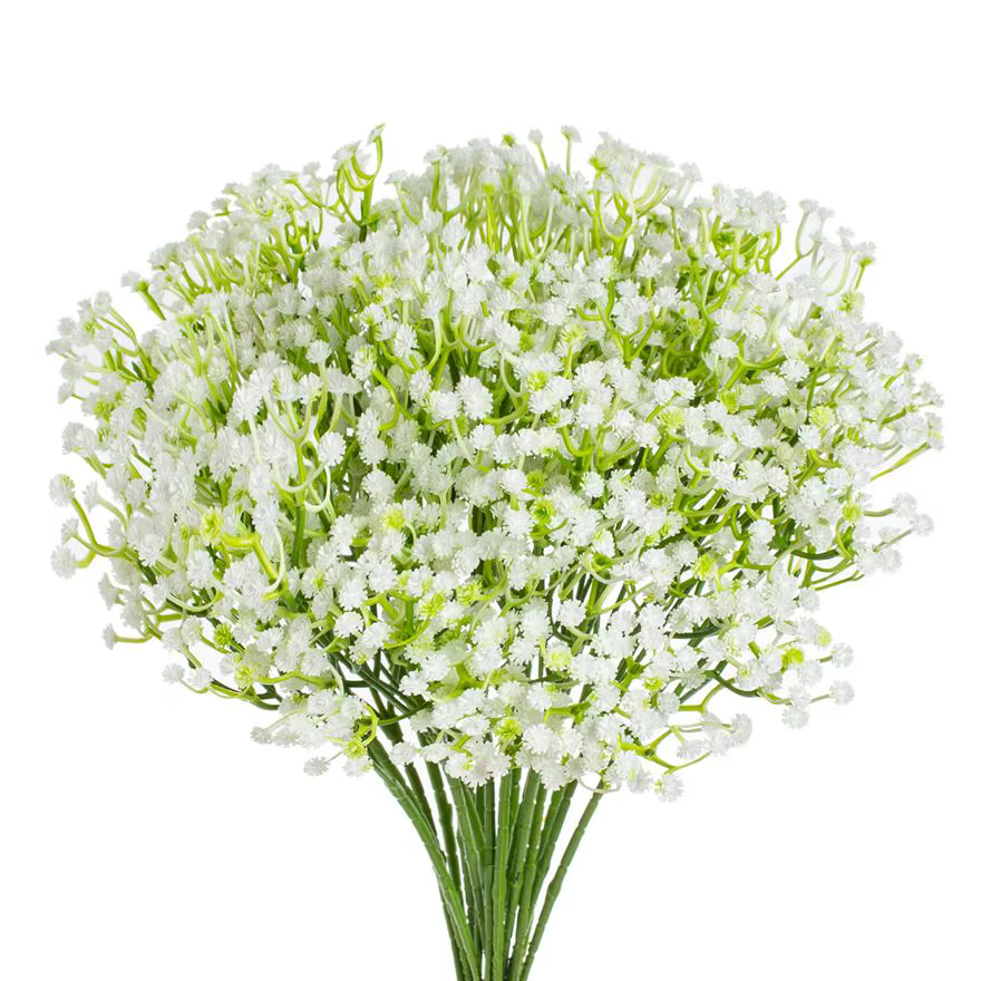 Babysbreath Bouque Fleurs Artificielles Pour Le Mariage mariée bouquet Accueil vase De Noël Guirlande Décoration