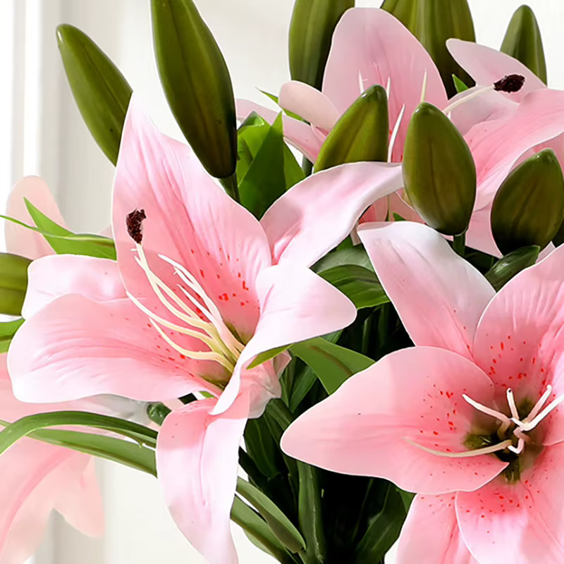 Bouquet de fausses fleurs artificielles de 41cm
