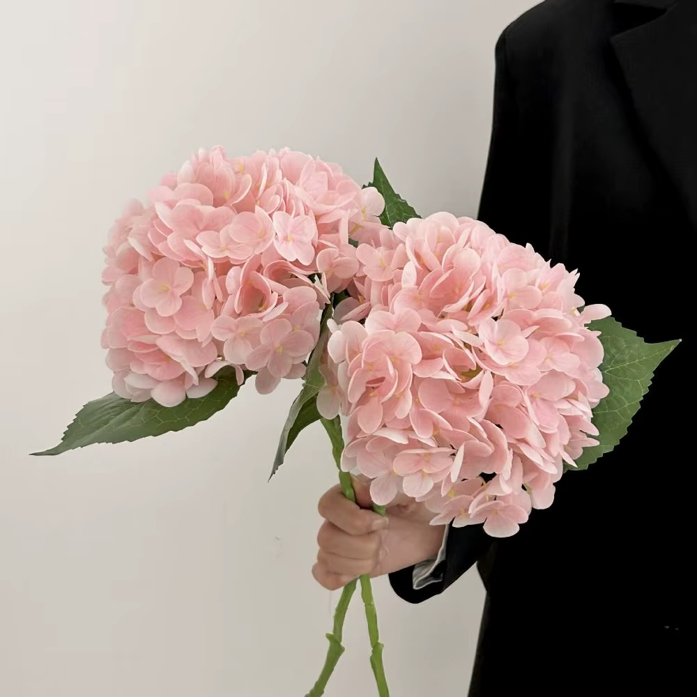 Fleurs artificielles en tissu de soie réalistes