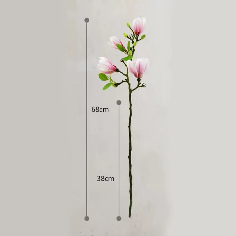 Magnolia fleurs artificielles Simulation