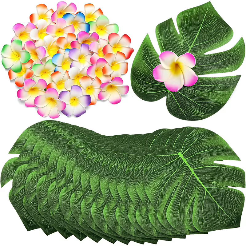 10 pièces de fleurs artificielles