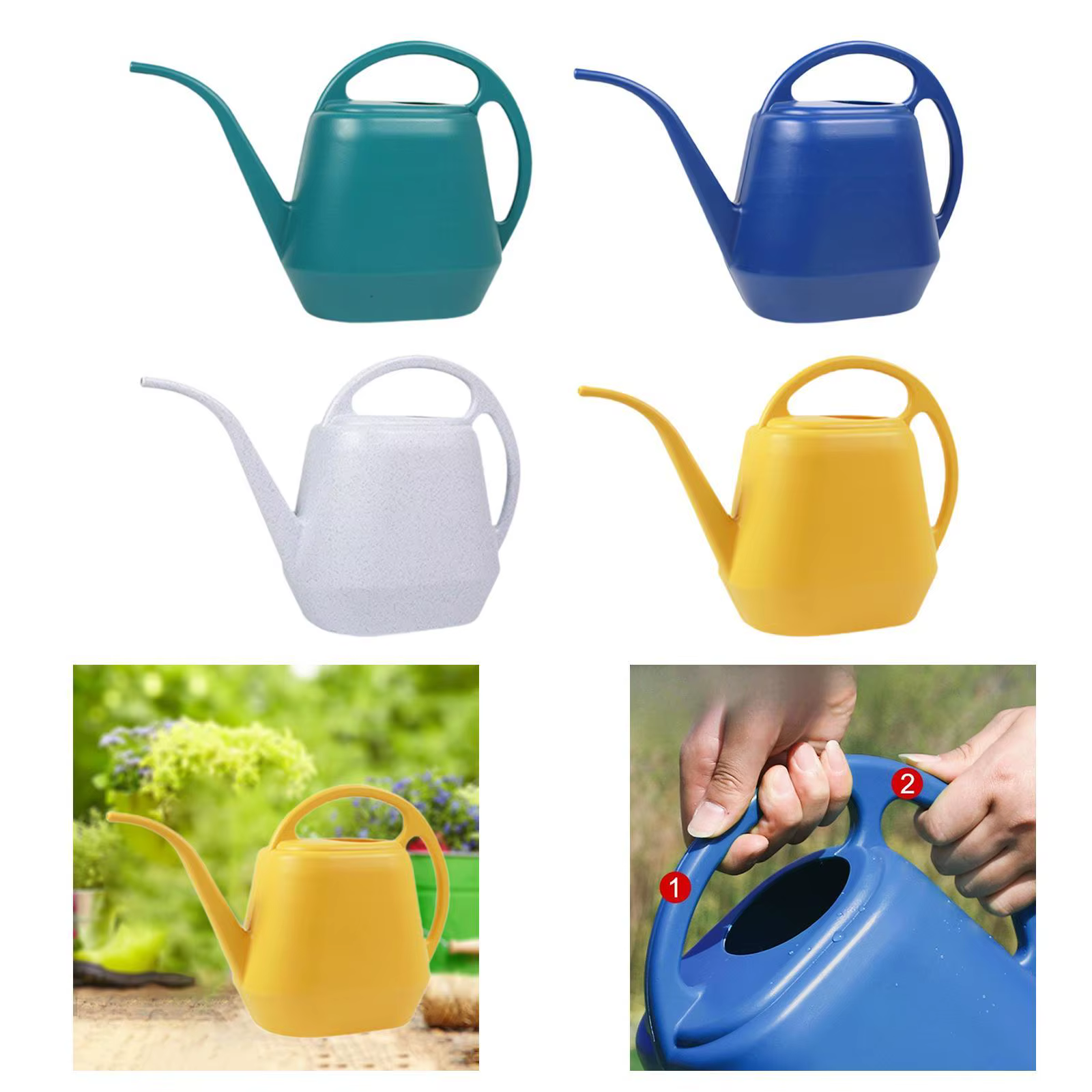 Arrosoir de jardin Portable de grande capacité 2L