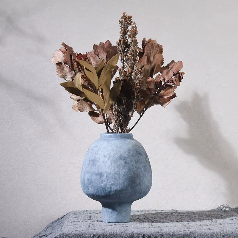 Vase en céramique fait à la main