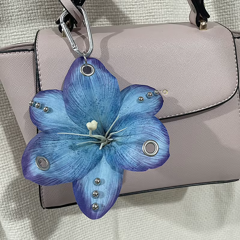 Porte-clés orchidée et lys Phalaenopsis
