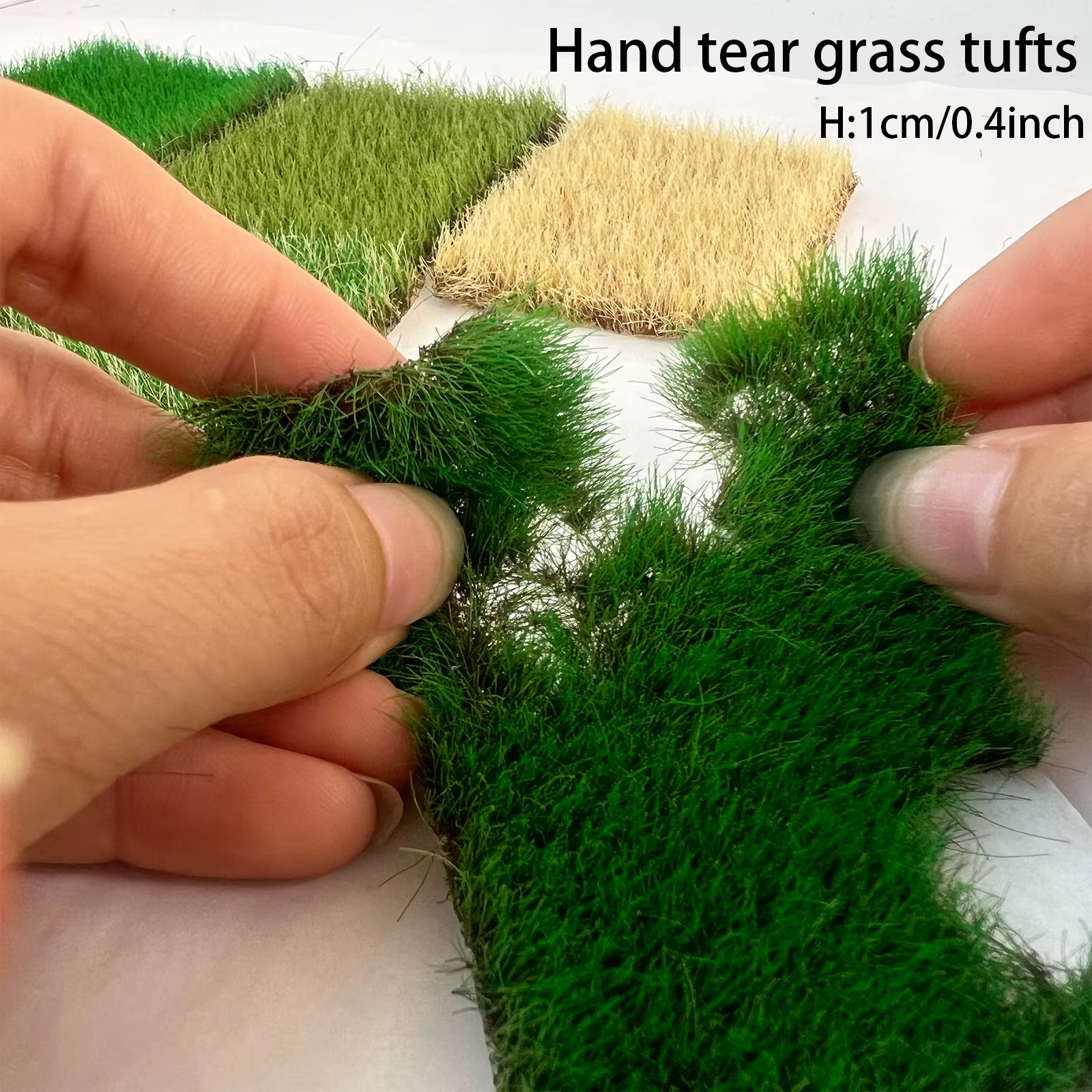 Tufes d'herbe statiques miniatures de 10MM