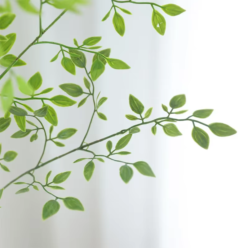 Plante Artificielle Ntalk en Bambou à Branche Unique