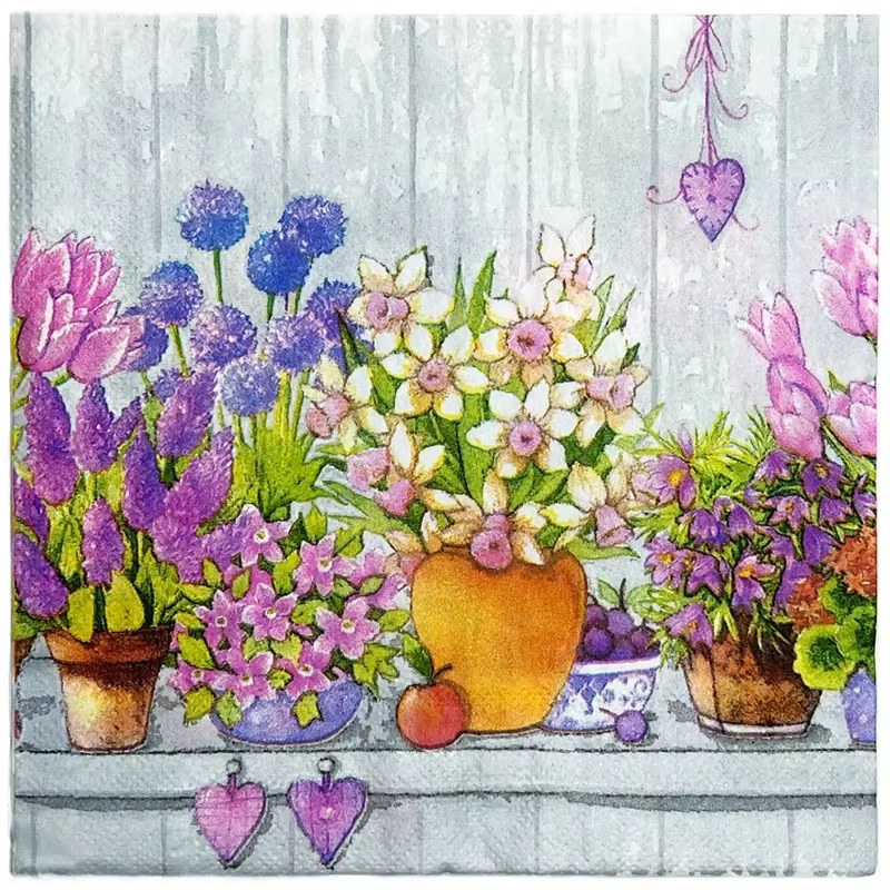 Vase en Pot d'argile gris