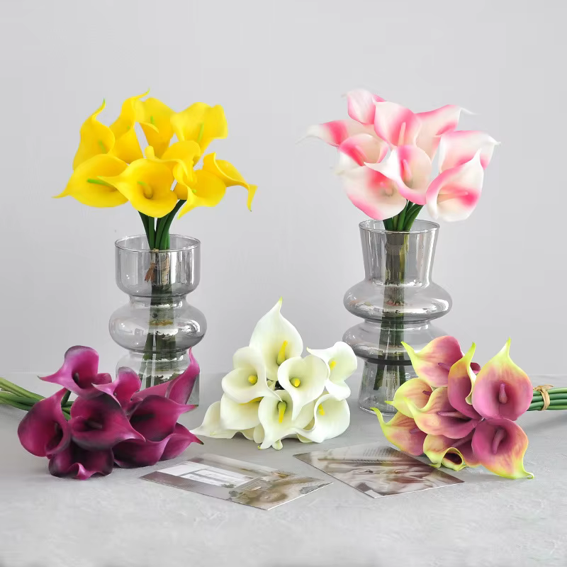 Fleur Artificielle de Lys Calla de 35cm