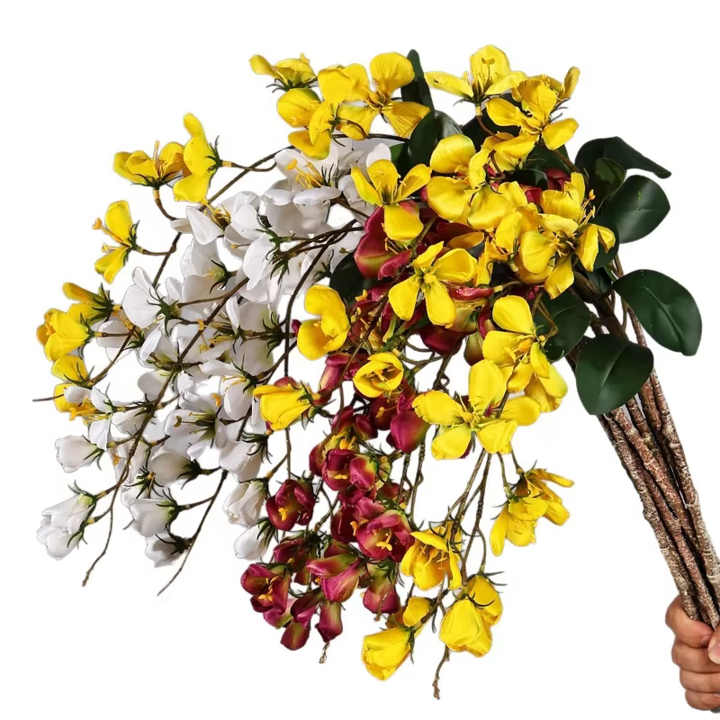 Fleur de chêne artificielle suspendue de 85CM