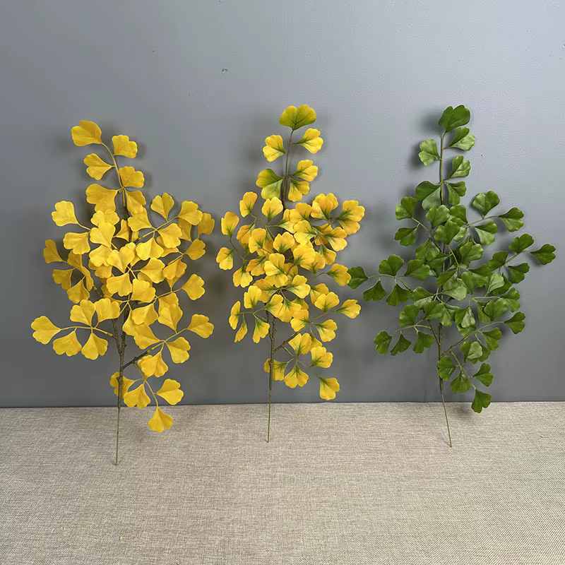 8 pièces de plantes artificielles en plastique