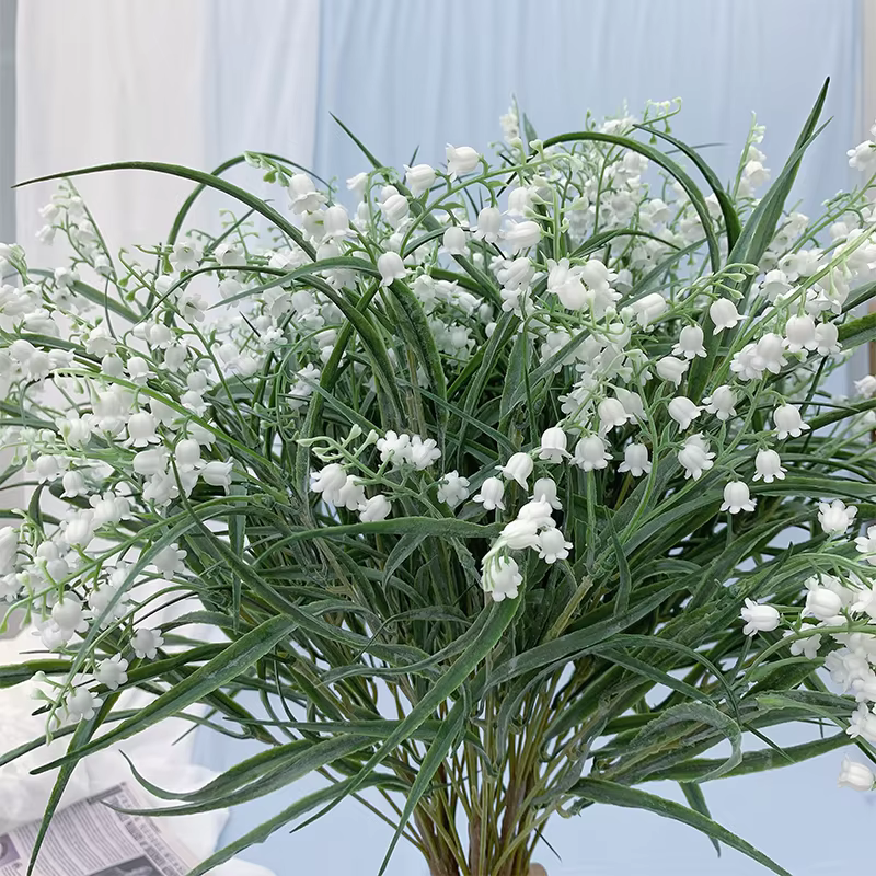 Feuille de plante verte artificielle
