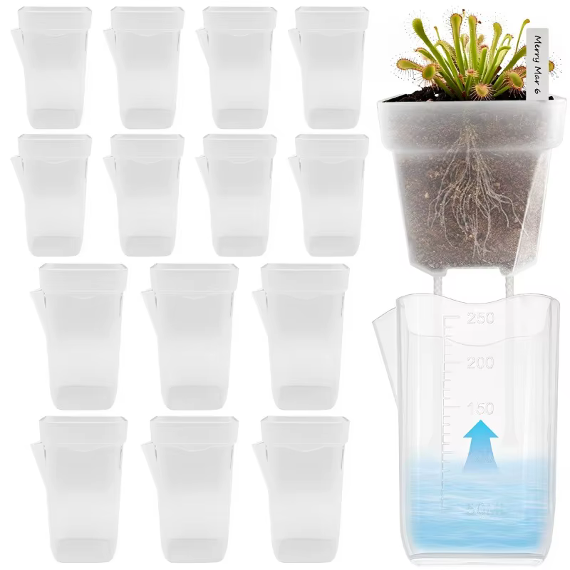 5/1PCS Pots de fleurs auto-arrosants pour semis