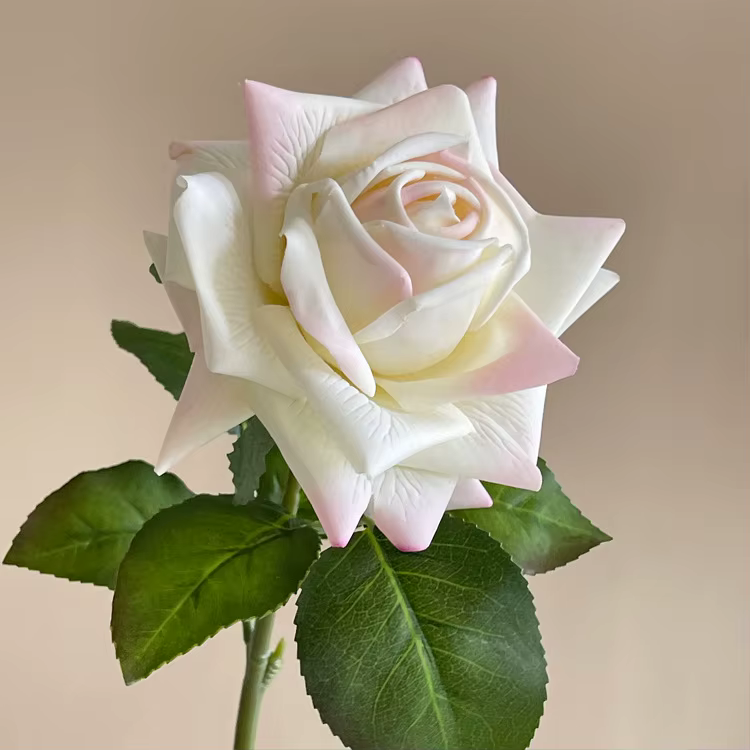Bouquet de roses artificielles Premium Real Touch hydratantes