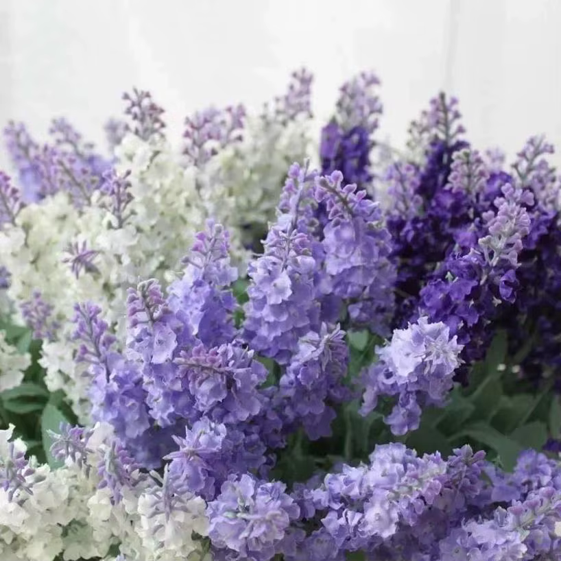 1 Bouquet de fleurs artificielles de lavande