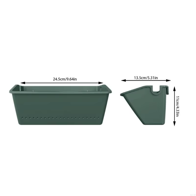 Étagère jardinière murale en plastique